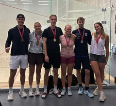 Studentlekene samlet squashspillere i Bergen