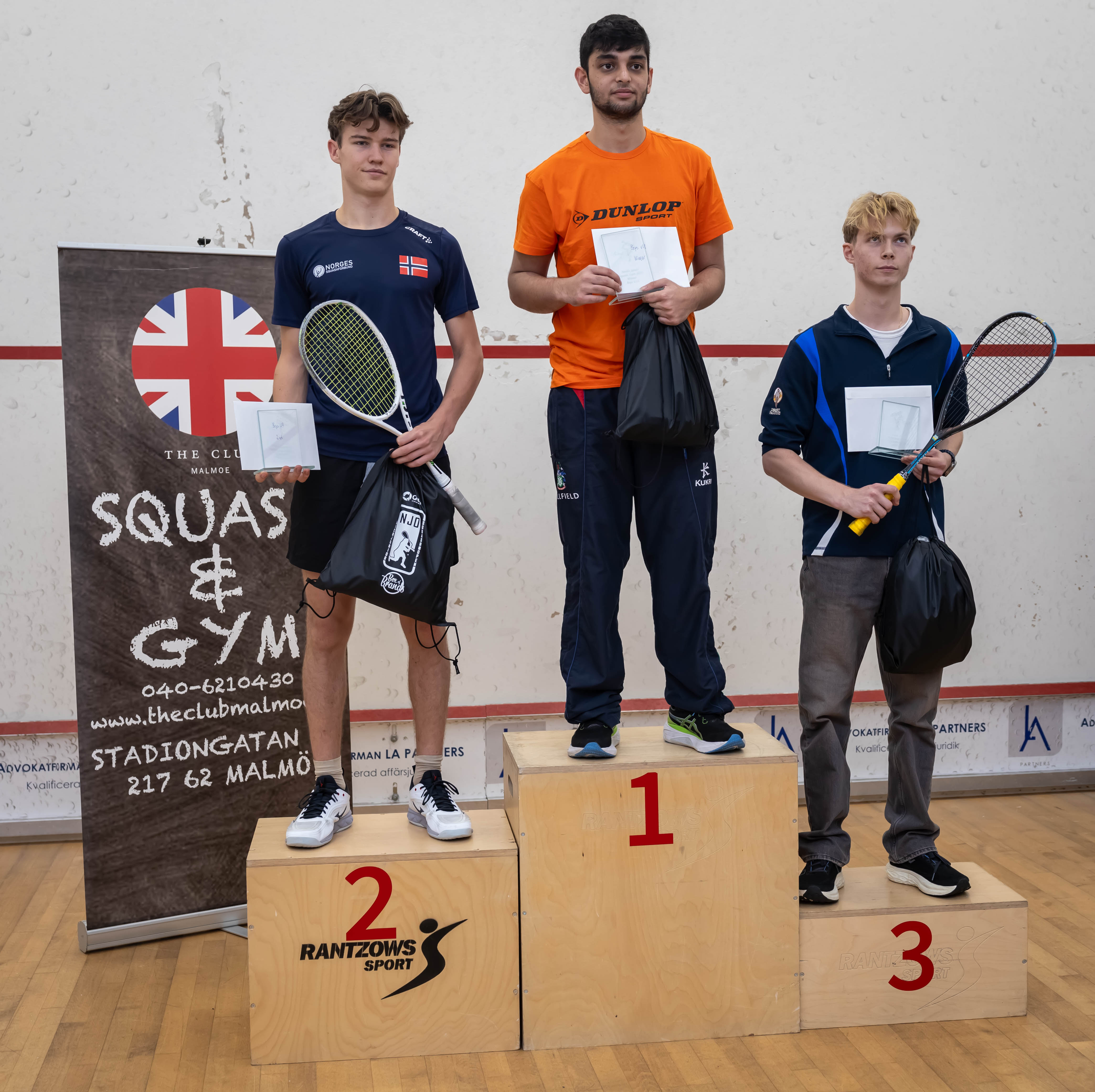Pallplass til Norah og Sebastian i Nordic Junior Open